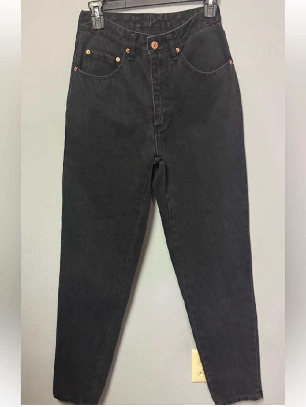 Vintage 90s Original Pepe Jeans Betty High Rise Black Denim Size 26